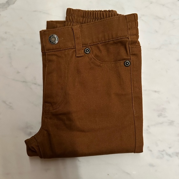 Janie and Jack Brown Straight Pant - Picture 11 of 13